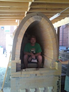 JoeFrank McKee proudly looks out from the Manabigama