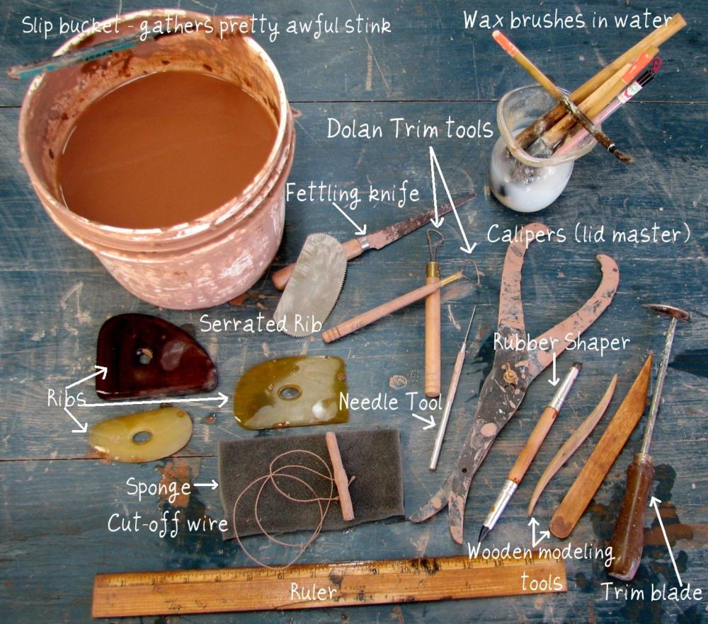 Pottery Tools I Use